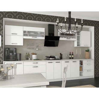 Кухня Шарлотта біла 3.0м (5263 Сокме)